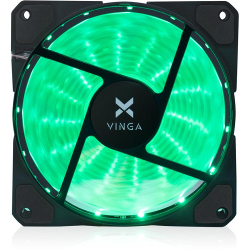 Вентилятор для корпусів 120 мм Vinga 12025-15-G1 - зображення 3