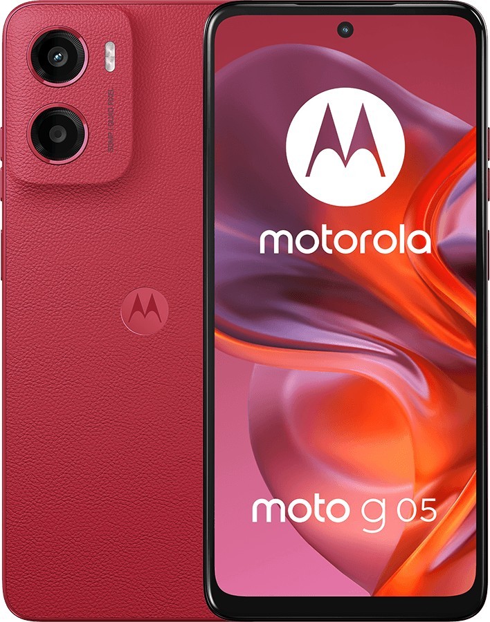 Смартфон Motorola G05 8\/256GB Red - зображення 1