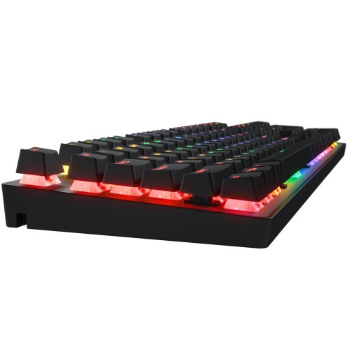 Клавіатура Hator Icefall Mecha Rainbow USB Black (HTK104UA) - зображення 4