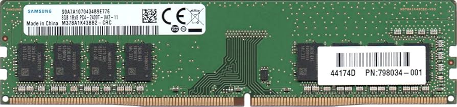 Пам'ять DDR4 RAM 8Gb (1x8Gb) 2400Mhz Samsung (M378A1K43BB2-CRC) - зображення 1