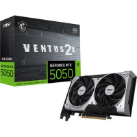 Відеокарта GeForce RTX 5050 8 GDDR6 MSI VENTUS 2X OC (RTX 5050 8G VENTUS 2X OC)