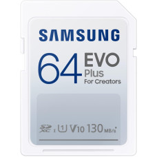 Secure Digital card 64 Gb Samsung SDXC EVO Plus - зображення 1