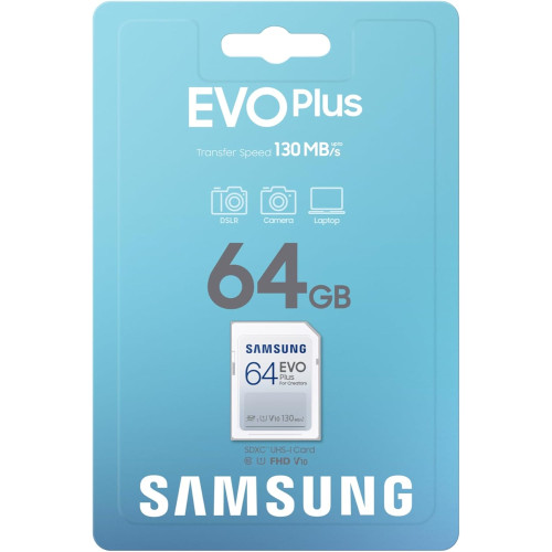 Secure Digital card 64 Gb Samsung SDXC EVO Plus - зображення 4
