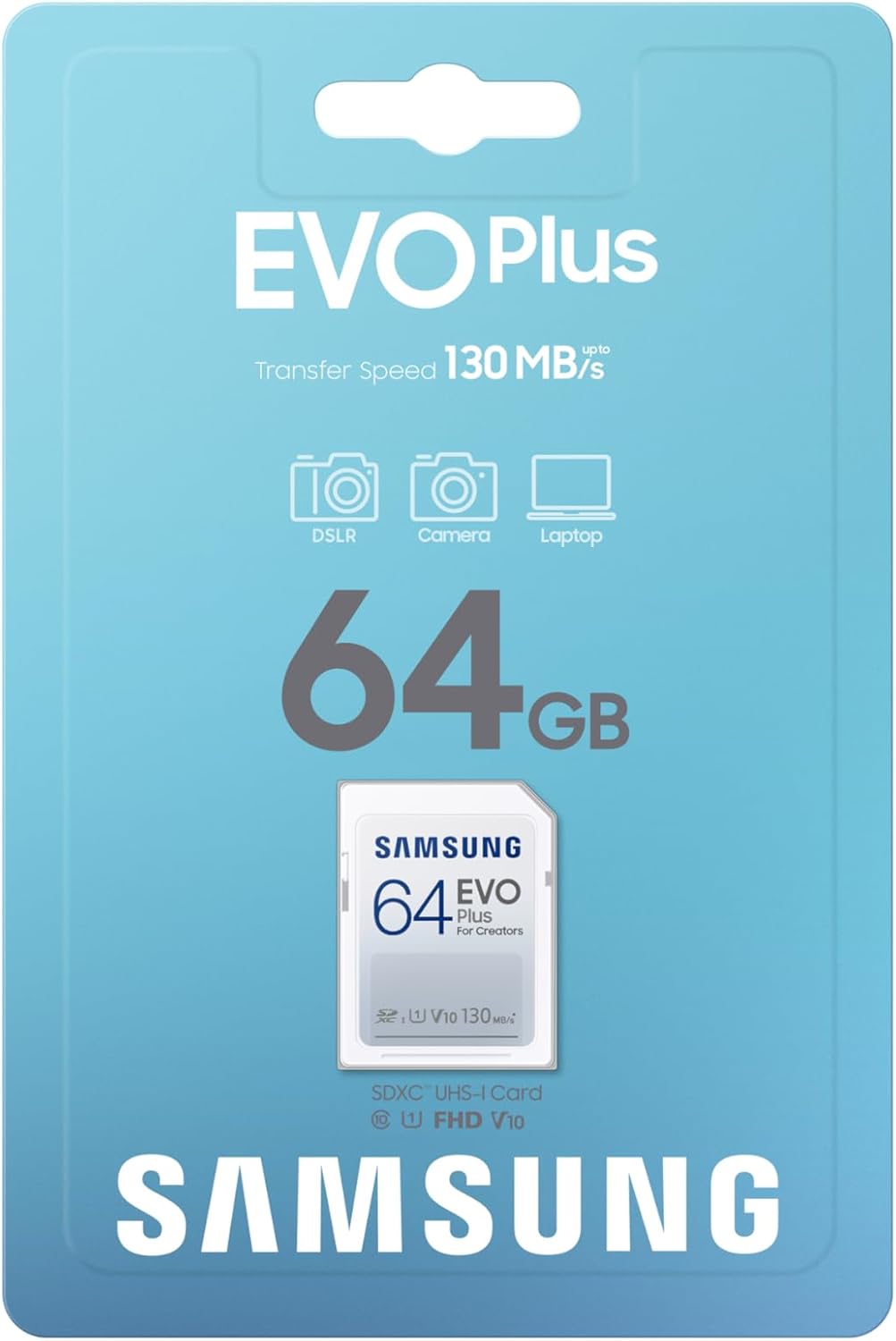 Secure Digital card 64 Gb Samsung SDXC EVO Plus - зображення 4