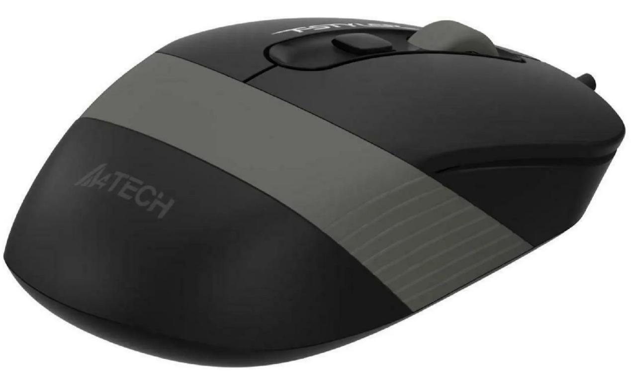 Мишка A4 Tech FM10 Grey - зображення 4