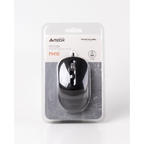 Мишка A4 Tech FM10 Grey - зображення 6