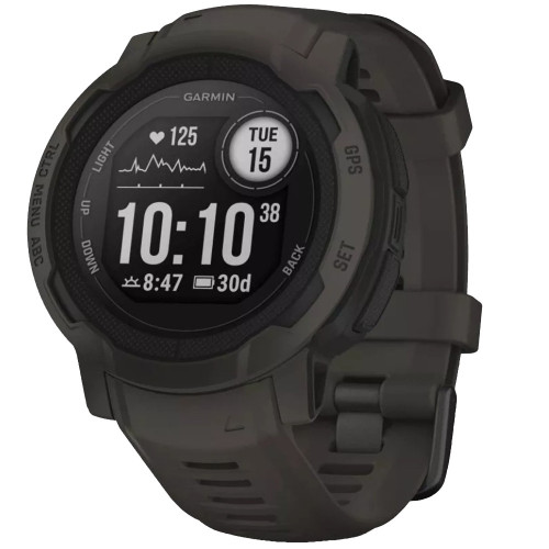 Смарт годинник Garmin Instinct 2, Graphite, GPS (010-02626-00) - зображення 1