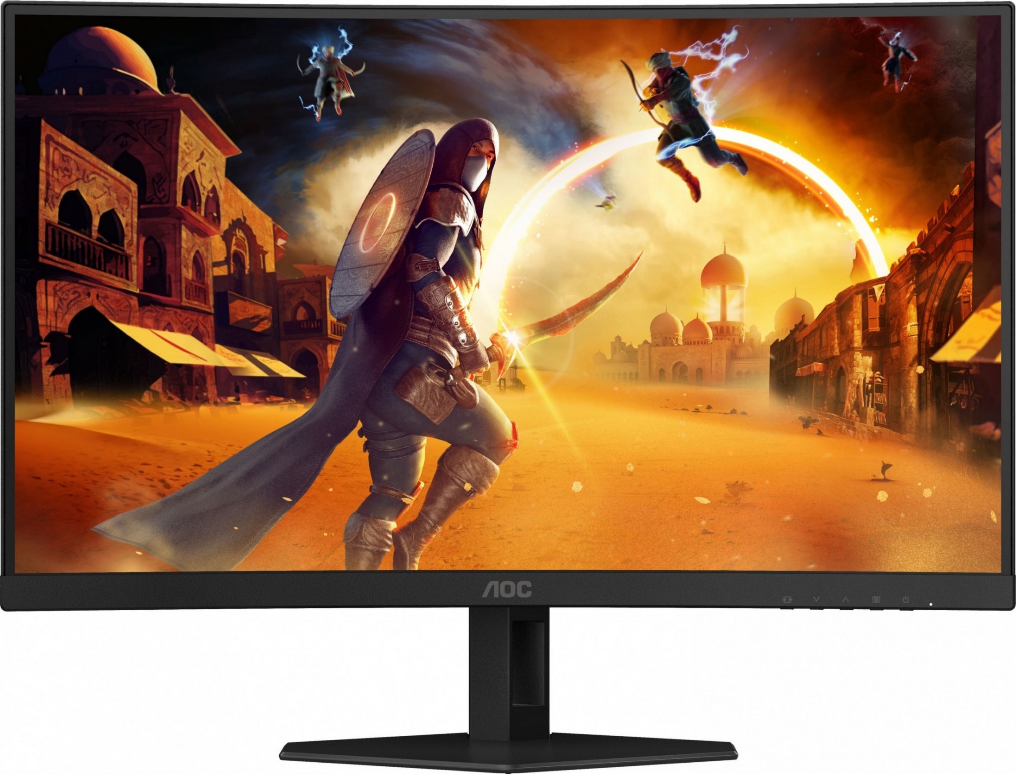 Монітор 27 AOC C27G4ZXE Curved - зображення 3