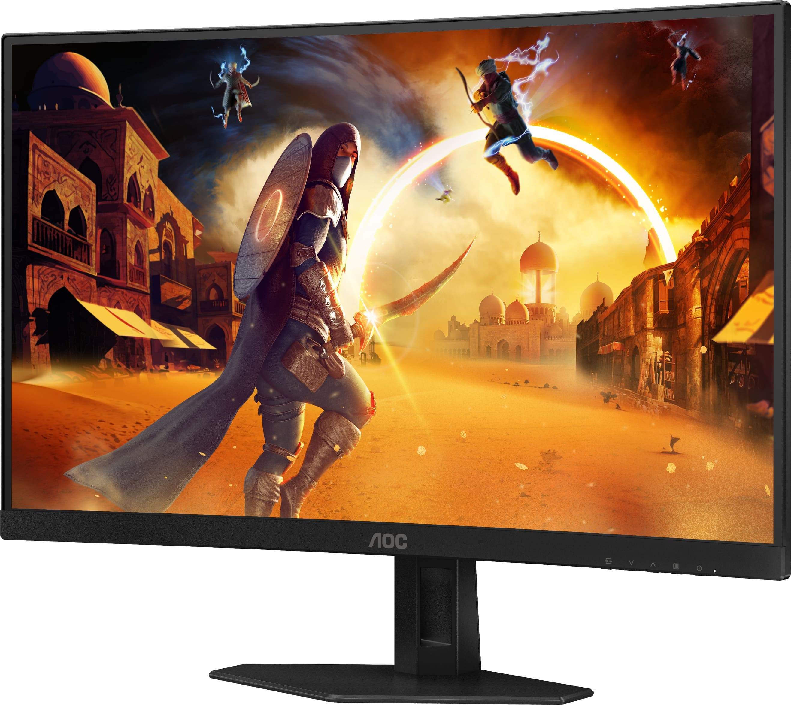 Монітор 27 AOC C27G4ZXE Curved - зображення 4