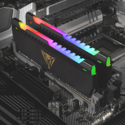 Пам'ять DDR4 RAM_32Gb (2x16Gb) 3600Mhz PATRIOT Viper Steel RGB (PVSR432G360C0K) - зображення 7