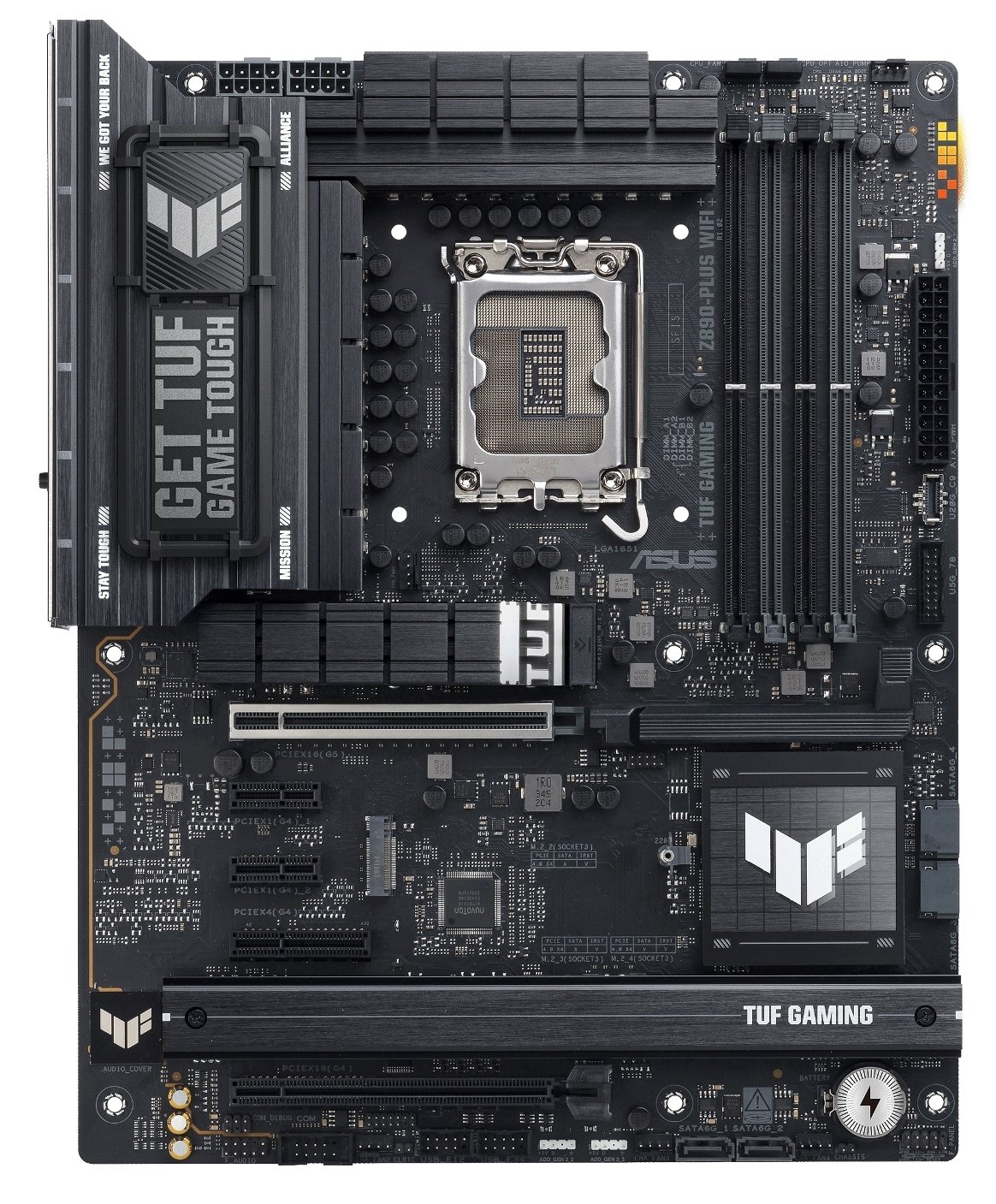 Мат. плата 1851 ASUS TUF GAMING Z890-PLUS WIFI - зображення 3