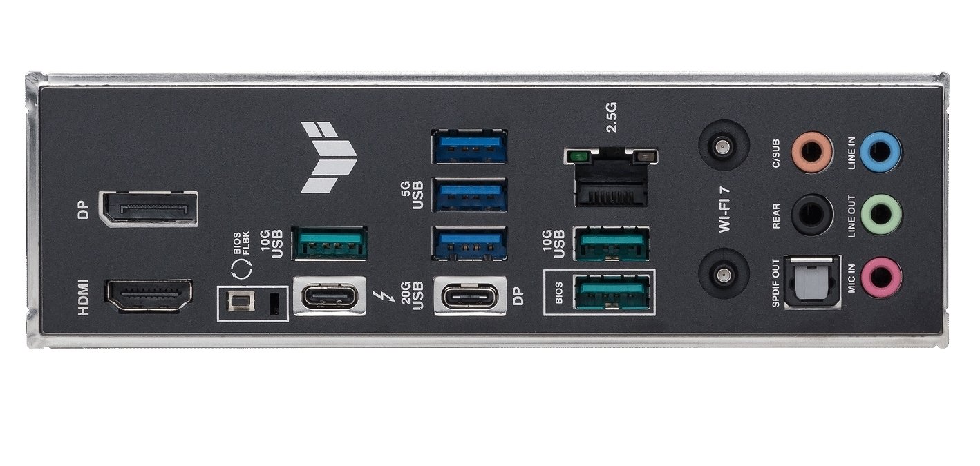 Мат. плата 1851 ASUS TUF GAMING Z890-PLUS WIFI - зображення 7