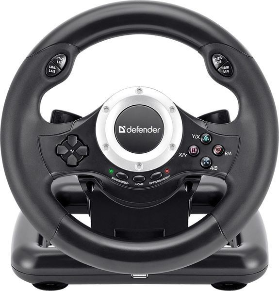Кермо Defender Turbo Pro PC\/PS3\/PS4\/Xbox USB (64291) - зображення 1