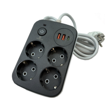 Мережевий фільтр XOKO SP-4-2-1 (XK-SP-4-2-1-BK) - зображення 1