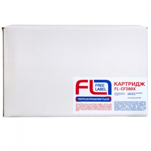 Картридж HP LJ 80X для LJ P2035\/P2055 FREE Label (FL-CF280X) - зображення 2