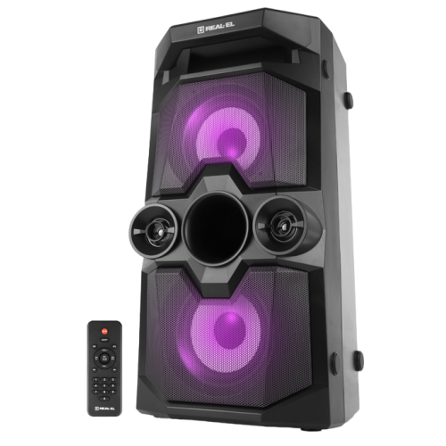 Колонка портативна REAL-EL X-771 Black - зображення 1