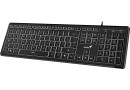 Клавіатура Genius Slim Star 820 USB UA Black - зображення 2