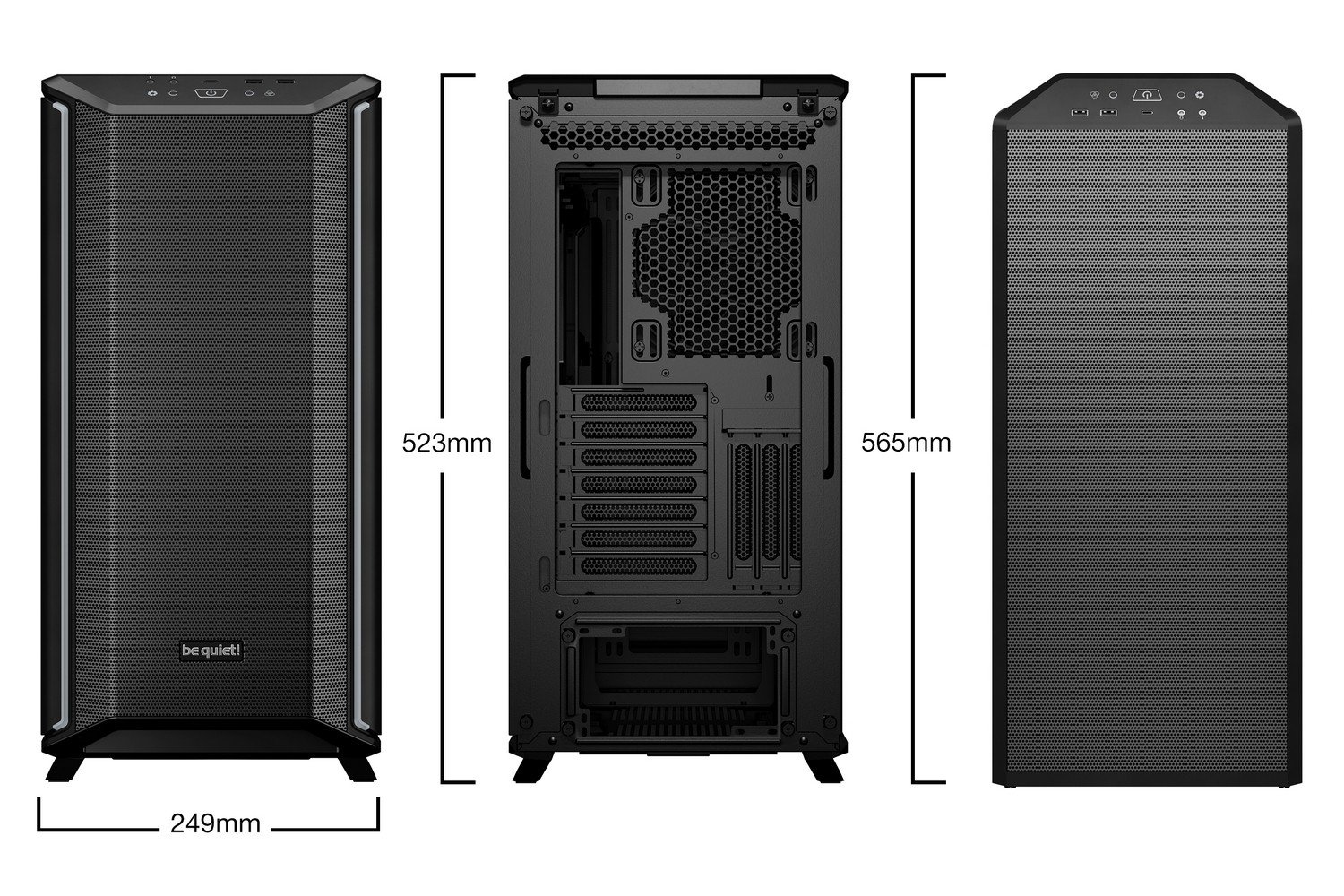 Корпус be quiet! Dark Base 701 Black - зображення 8