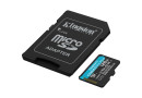 MicroSDXC 128 Gb Kingston Canvas Go Plus G4 class 10 UHS-I U3 V30 A2 з SD-адаптером - зображення 2