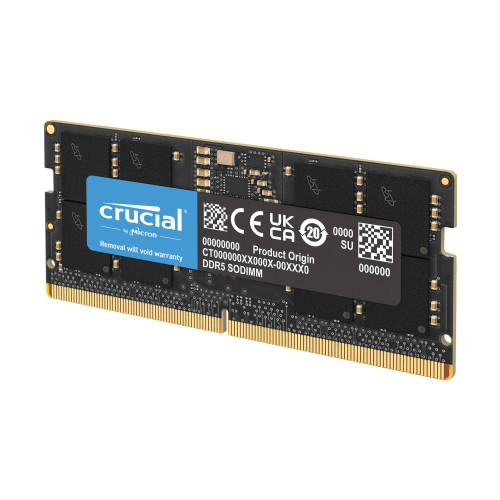 Пам'ять SoDIMM DDR5 8 Gb 5600 MHz Crucial - зображення 2
