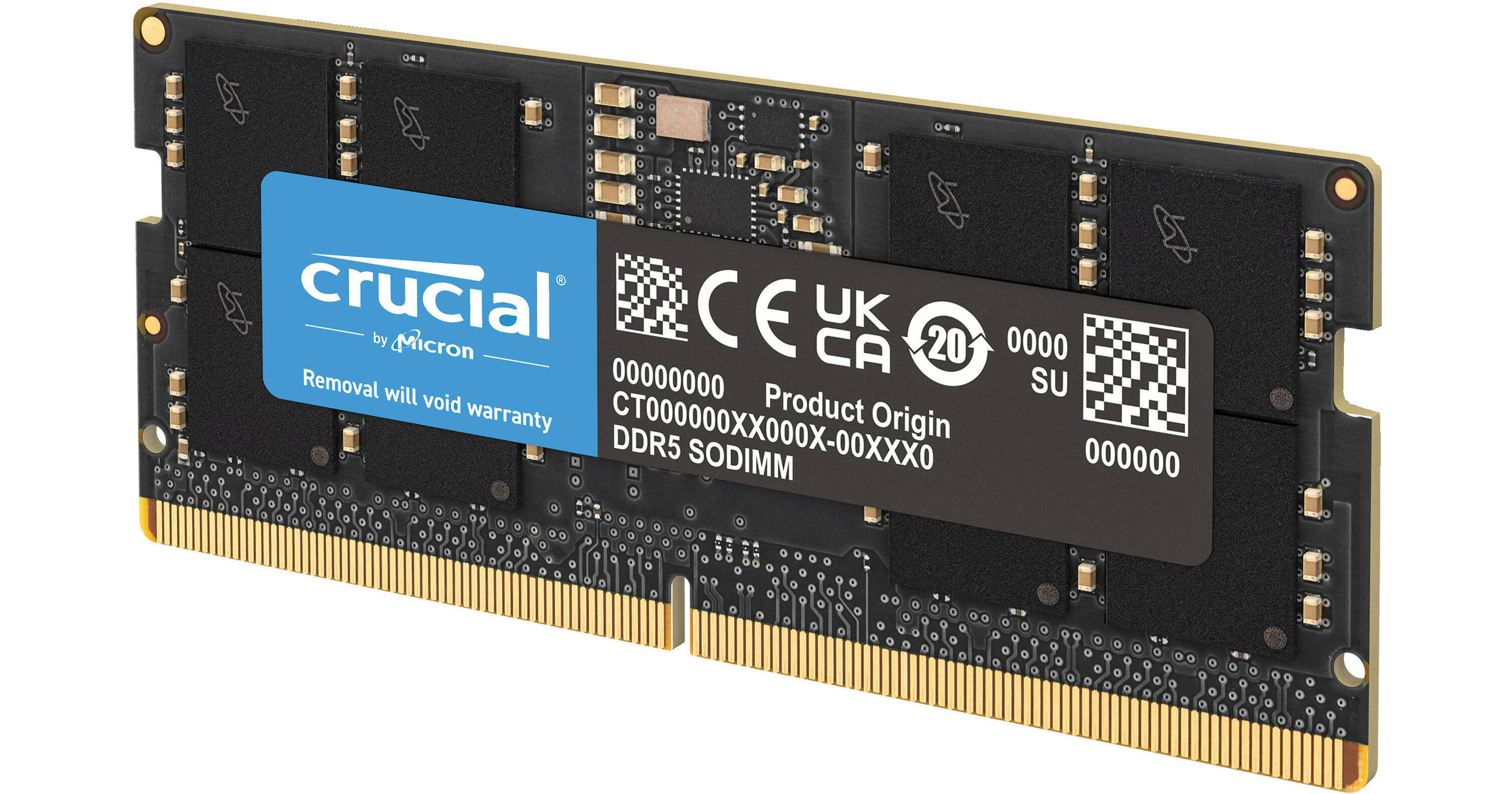 Пам'ять SoDIMM DDR5 8 Gb 5600 MHz Crucial - зображення 2