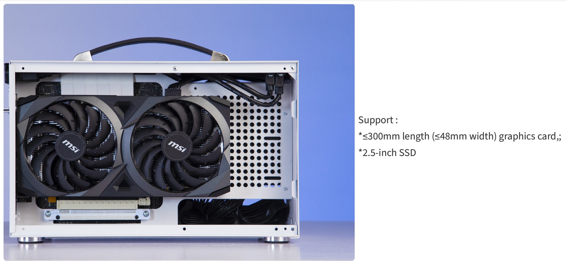 Корпус PCCooler CPS I100G Pro Mesh White без БЖ - зображення 6