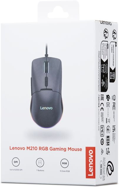 Мишка Lenovo M210 RGB Gaming Mouse (GY51M74265) - зображення 9