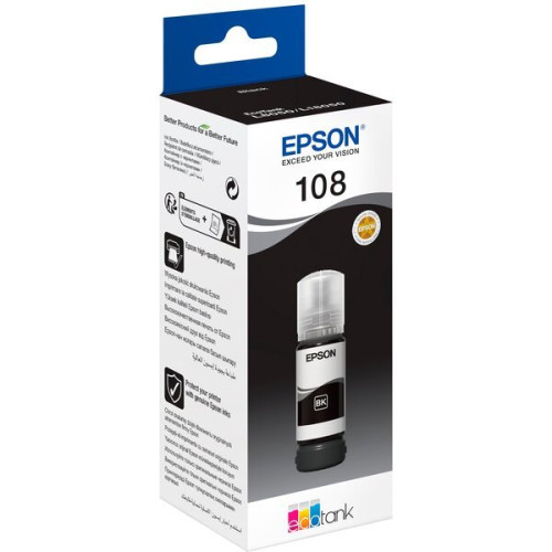 Чорнило EPSON 108 для EcoTank L8050\/L18050 - зображення 1