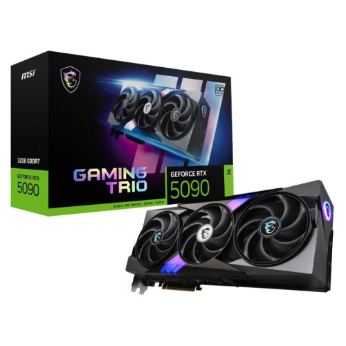 Відеокарта GeForce RTX 5090 32 GDDR7 MSI GAMING TRIO OC (RTX 5090 32G GAMING TRIO OC) - зображення 1