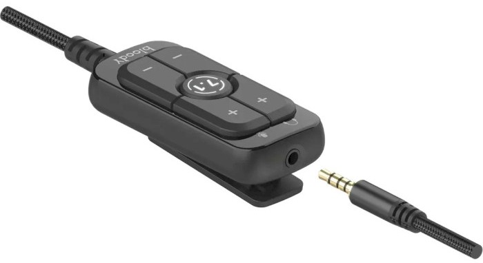 Гарнітура A4-tech Bloody M590i 7.1 Sports Lime - зображення 7