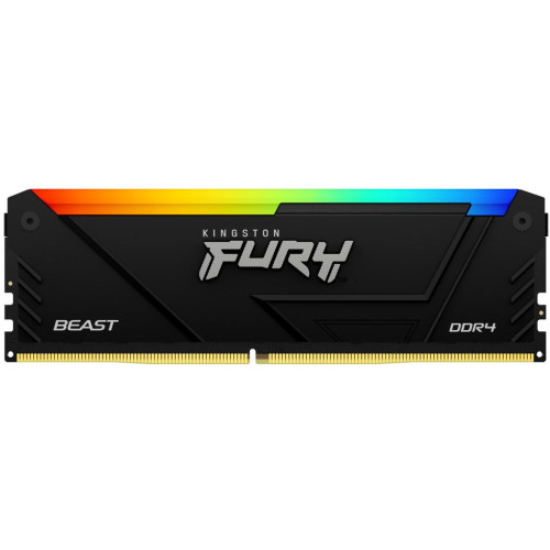 Пам'ять DDR4 RAM_32Gb (1x32Gb) 3600Mhz Kingston Fury Beast RGB (KF436C18BB2A\/32) - зображення 1