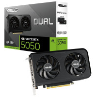 Відеокарта GeForce RTX 5050 8 GDDR6 Asus Dual OC (DUAL-RTX5050-O8G)