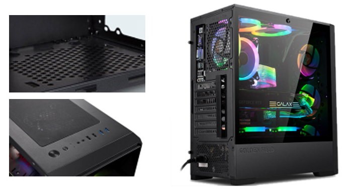 Корпус Golden Field 7681 Black - зображення 7