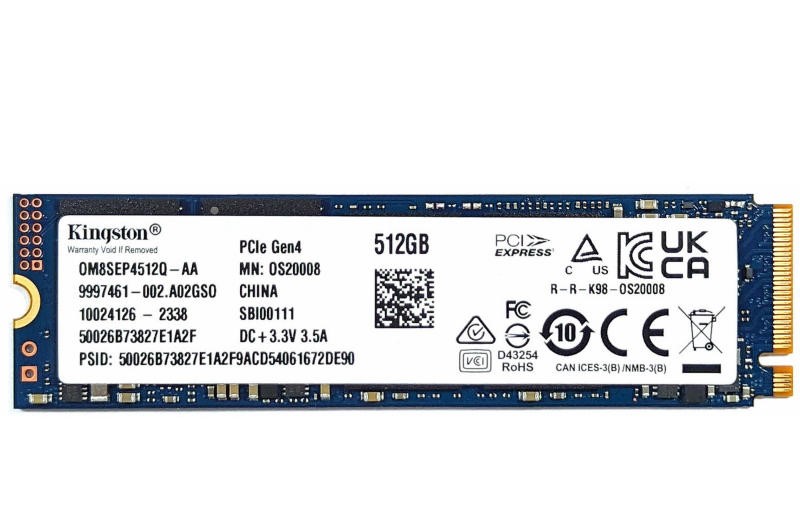 Накопичувач SSD NVMe M.2 512GB Kingston (OM8SEP4512Q-AA) - зображення 1
