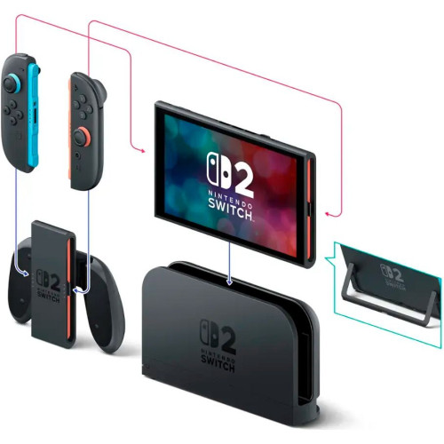 Ігрова консоль Nintendo Switch 2 Black - зображення 6