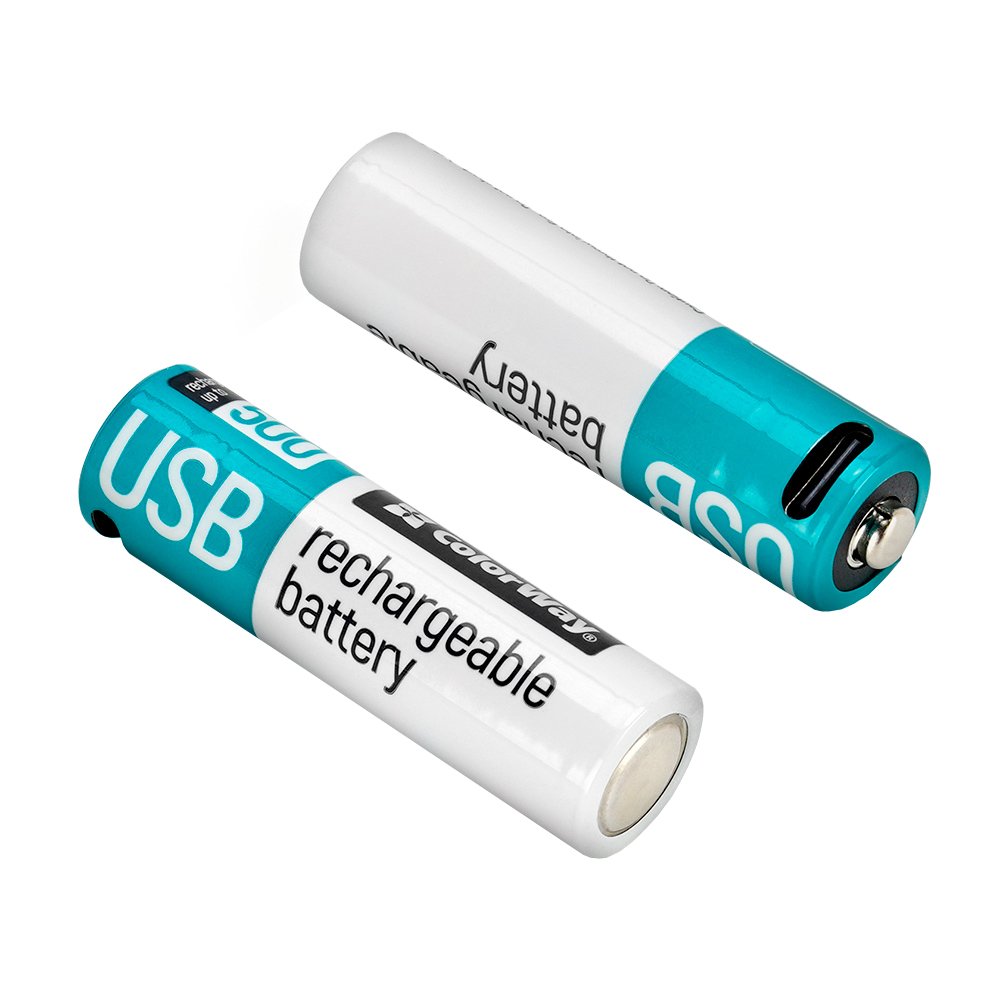 Акумулятор AA ColorWay, USB-С (CW-UBAA-10) - зображення 2