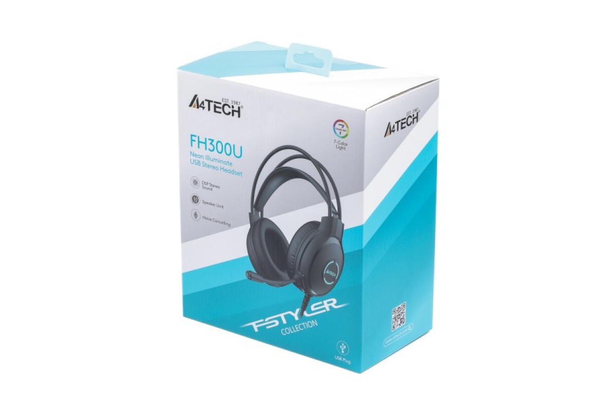 Гарнітура A4-Tech FH300U Black - зображення 7