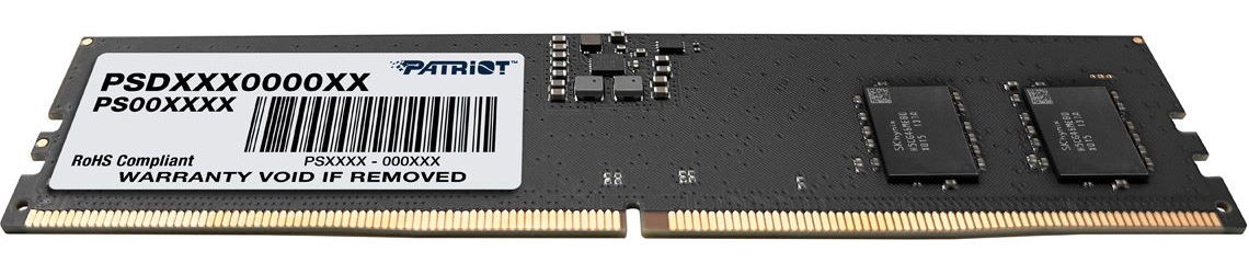 Пам'ять DDR5 RAM_16Gb (1x16Gb) 4800Mhz Patriot Signature (PSD516G480081) - зображення 2