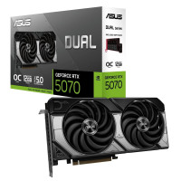 Відеокарта GeForce RTX 5070 12 GDDR7 ASUS DUAL OC (DUAL-RTX5070-O12G)