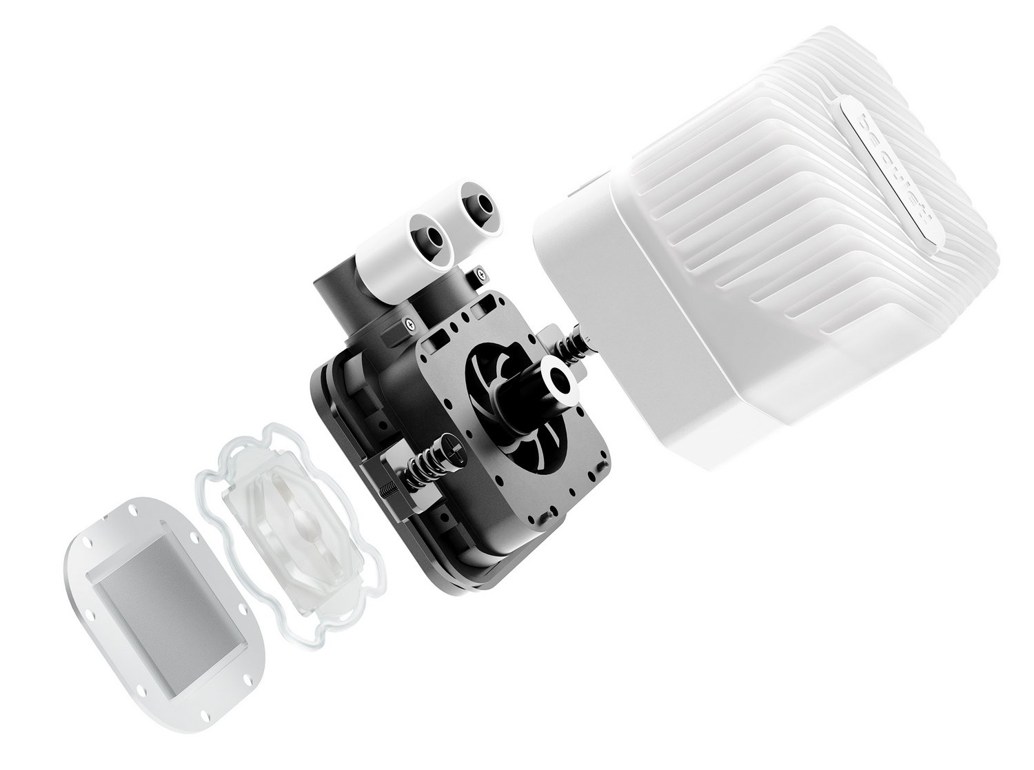 Система водяного охолодження Be quiet! LIGHT LOOP 360mm White (BW023) - зображення 2