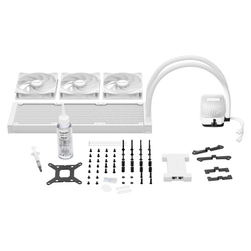 Система водяного охолодження Be quiet! LIGHT LOOP 360mm White (BW023) - зображення 6