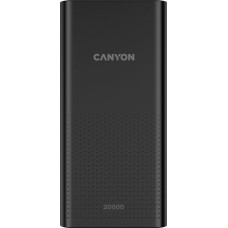 Батарея POWER BANK Canyon PB-2001 Black (CNE-CPB2001B)