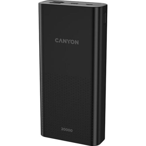 Батарея POWER BANK Canyon PB-2001 Black (CNE-CPB2001B) - зображення 2