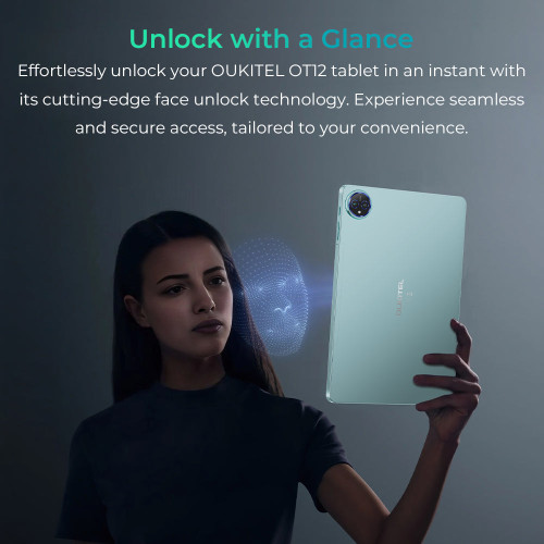 Планшет OUKITEL OT12 4\/256GB LTE Gray - зображення 6