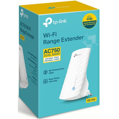 Точка доступу - Ретранслятор TP-LINK RE190 - зображення 4