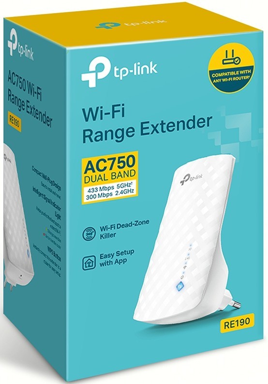 Точка доступу - Ретранслятор TP-LINK RE190 - зображення 4