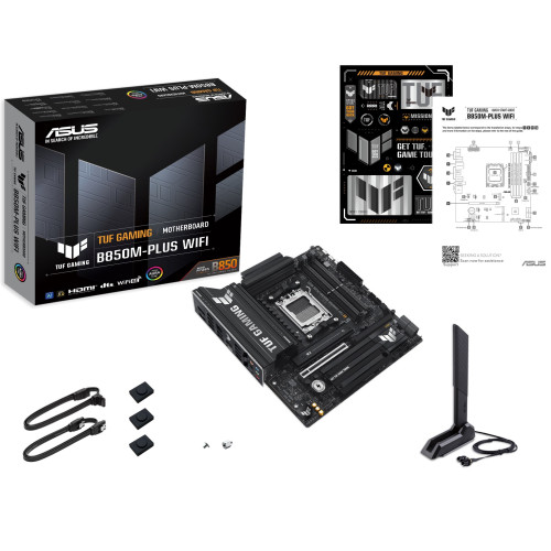 Мат. плата AM5 Asus TUF GAMING B850M-PLUS WIFI - зображення 8