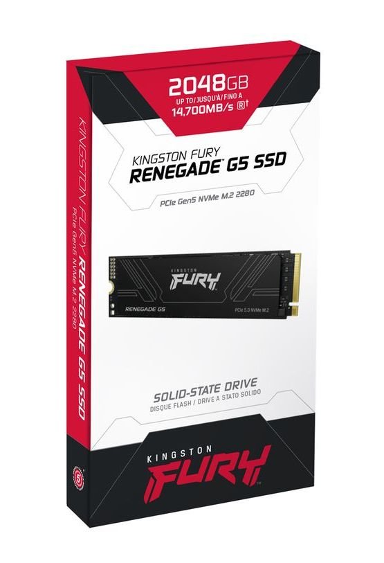 Накопичувач SSD NVMe M.2 2000GB Kingston FURY Renegade G5 (SFYR2S\/2T0) - зображення 4