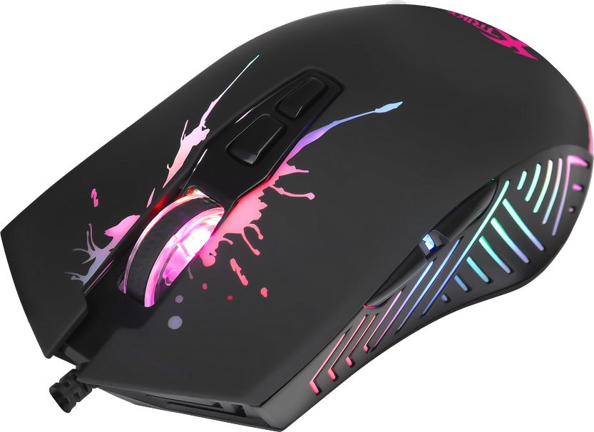 Мишка Xtrike ME GM-215 RGB-LED USB Black (GM-215) - зображення 4