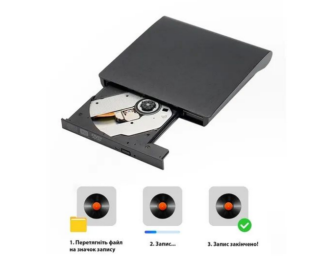 Привід DVD+\/-RW Maiwo K525 - зображення 6